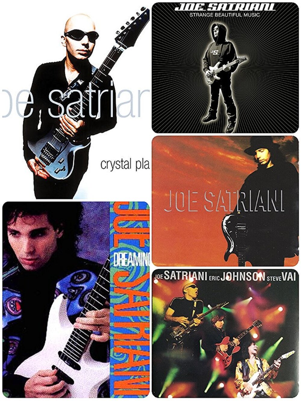 Joe Satriani 5 CD Bundle
